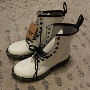 *Brand New* White Dr Martens 1460